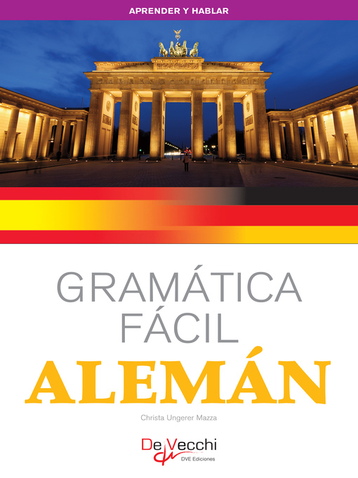 Title details for Alemán--Gramática fácil by Christa Ungerer Mazza - Available